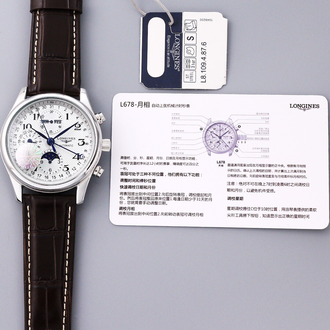 2-560.jpg Montre automatique Longines Master Collection 40 mm – Mouvement suisse 1138809741