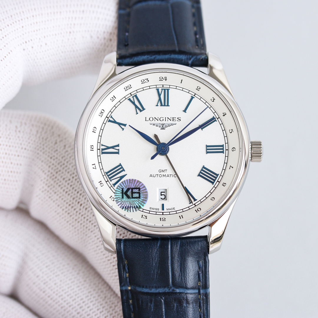 2-625.jpg Réplique de montre de luxe Longines Master Collection GMT avec mouvement suisse Super Clone 1:1 1137974222