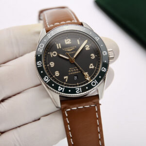 Montre automatique Longines 42 mm avec lunette en céramique - Mécanisme suisse 995446144