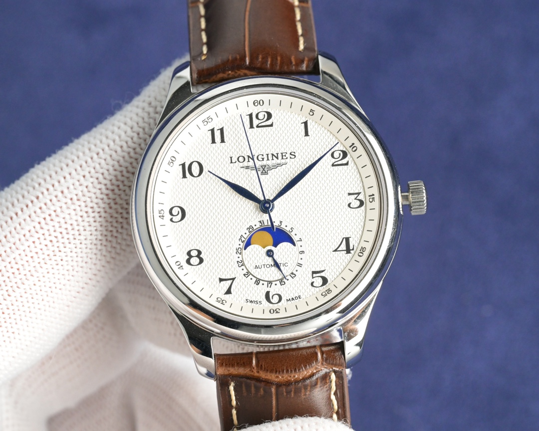 2-70.jpg Montre automatique Longines Master Collection 41 mm pour homme – Mouvement suisse de haute précision 1123527668