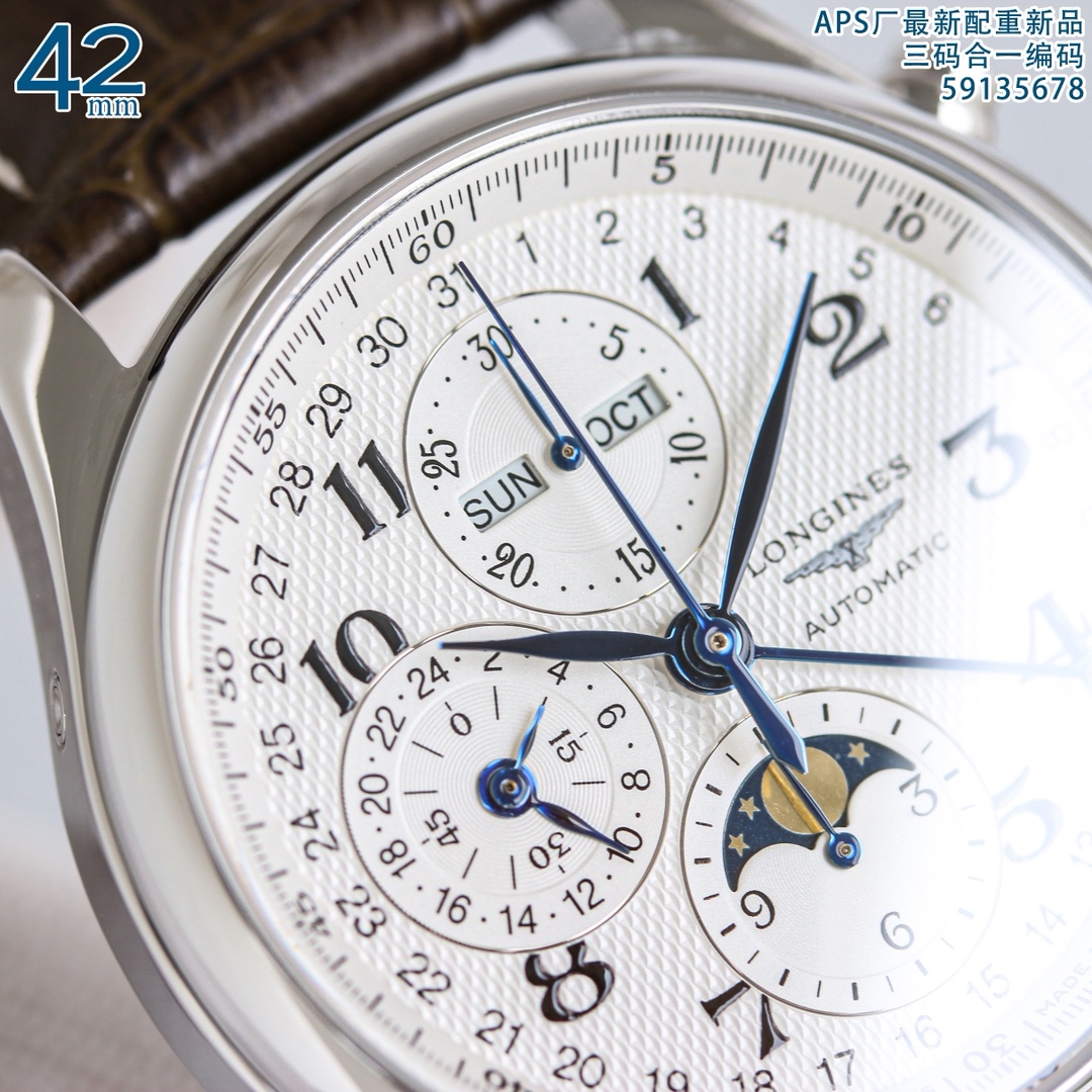 2-715.jpg Longines Master Collection 42 mm Phases de Lune Automatiques – Moins de 300 € 1141561772