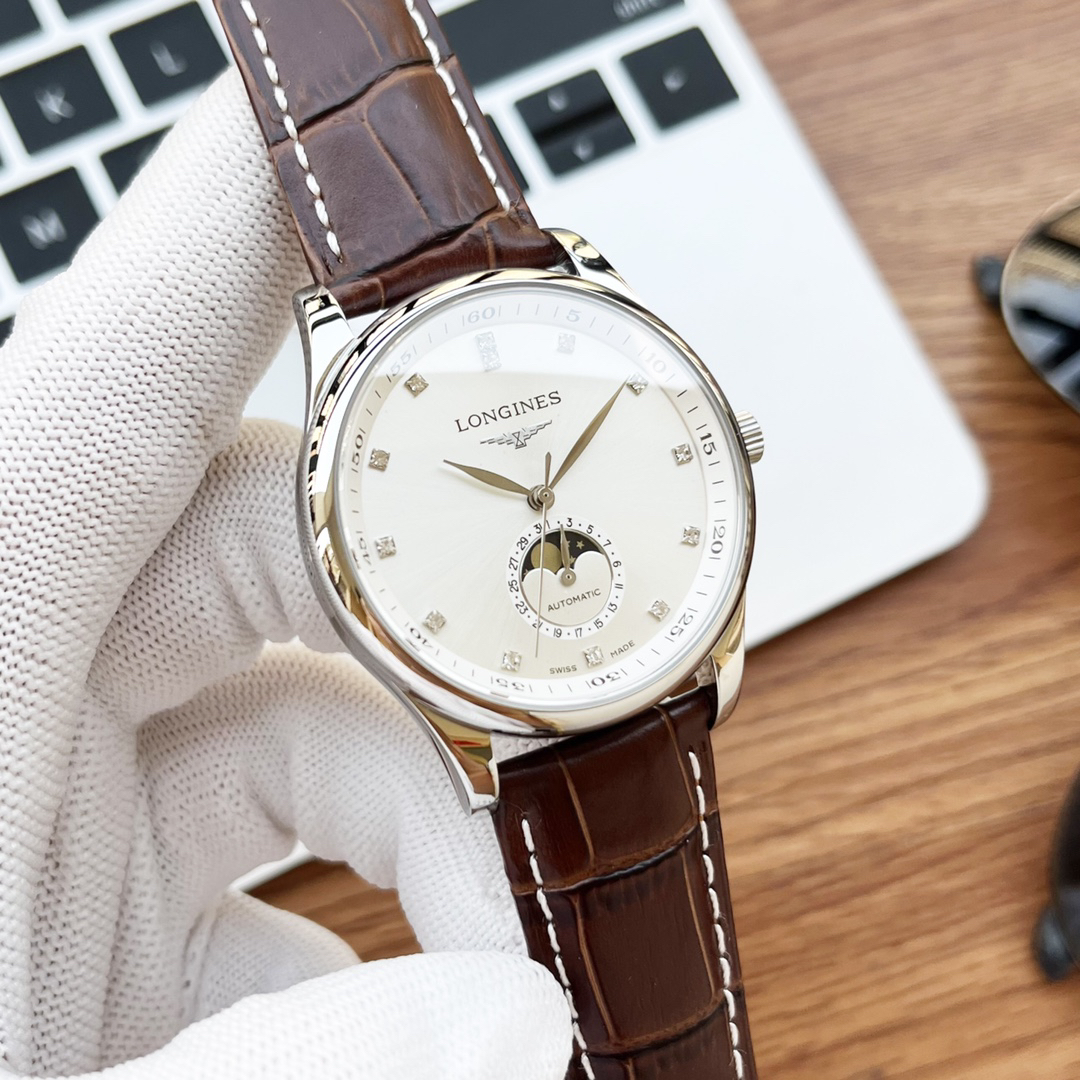 3-165.jpg Longines Master Collection 40 mm Réplique de luxe automatique Site digne de confiance - Mouvement suisse 1134097785