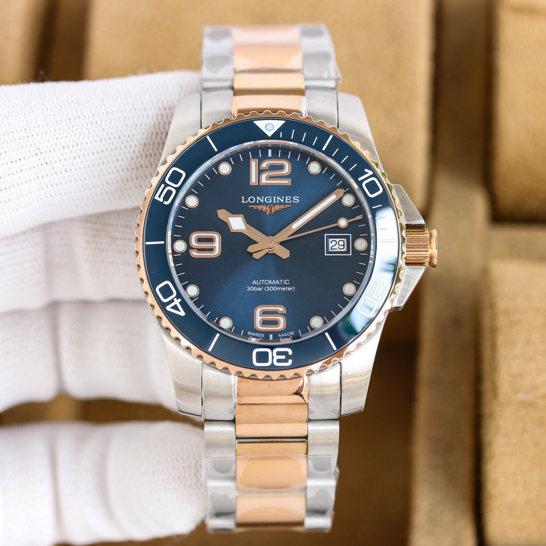 3-239.jpg Montre de plongée automatique Longines HydroConquest 41 mm – Mouvement suisse 1018019936