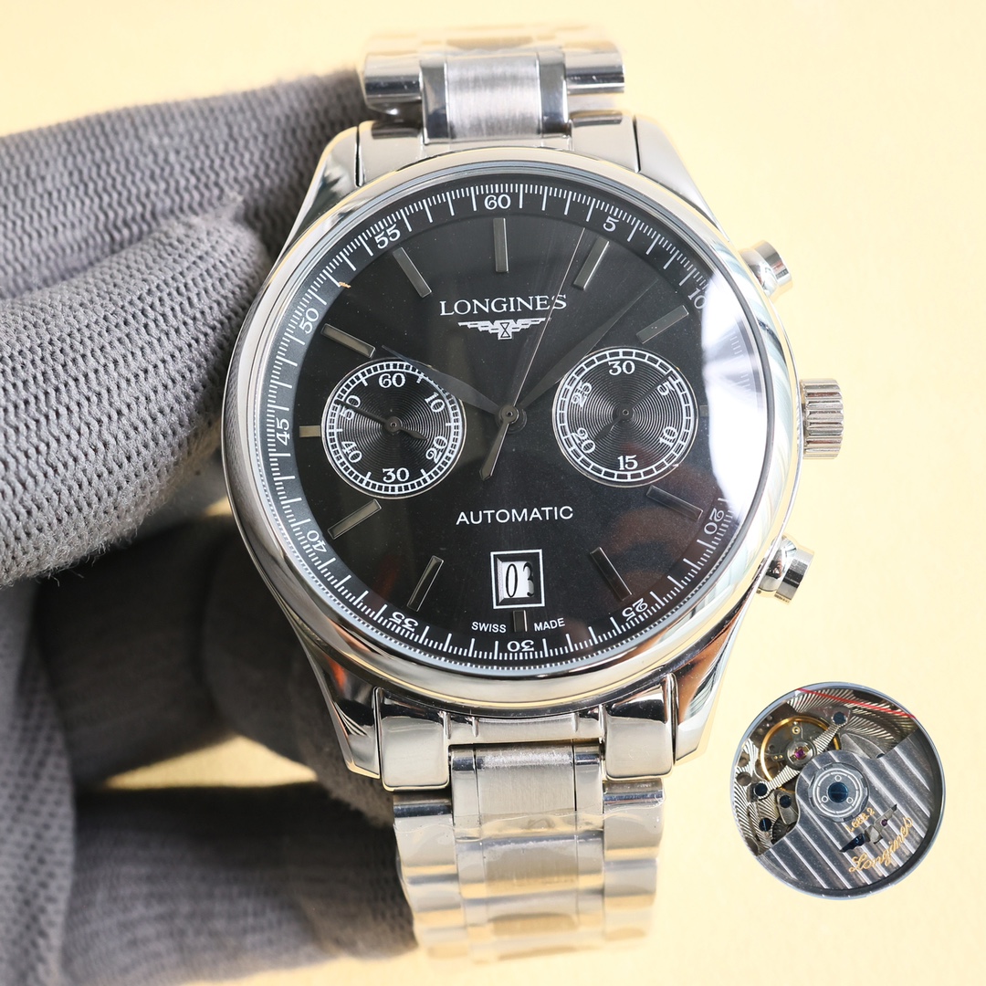 3-242.jpg Montre automatique Rolex Landu 42 mm – Mécanisme de mouvement suisse 1144855453