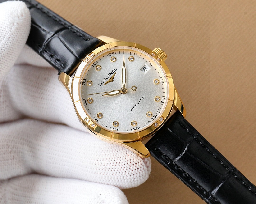 3-355.jpg Montre automatique pour femme Longines Elegance 33 mm – Mécanisme suisse 1131284462