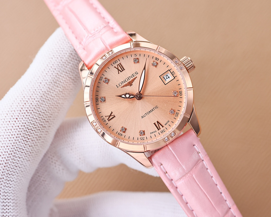3-417.jpg LONGINES Master Collection Super Clone Montre Femme - 995321037