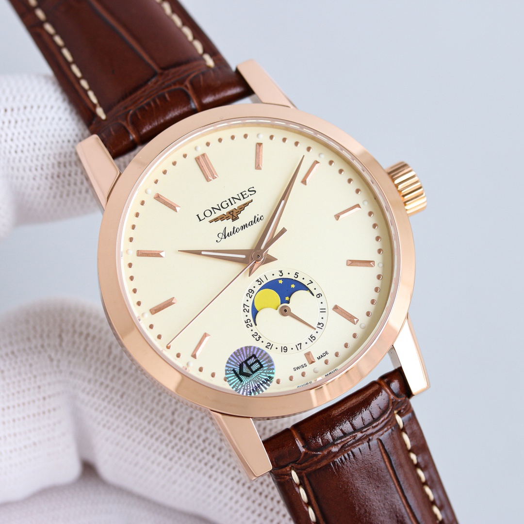 3-461.jpg Montre automatique pour homme Longines Master Collection 40 mm – Mouvement suisse 2824‑2 1142134799