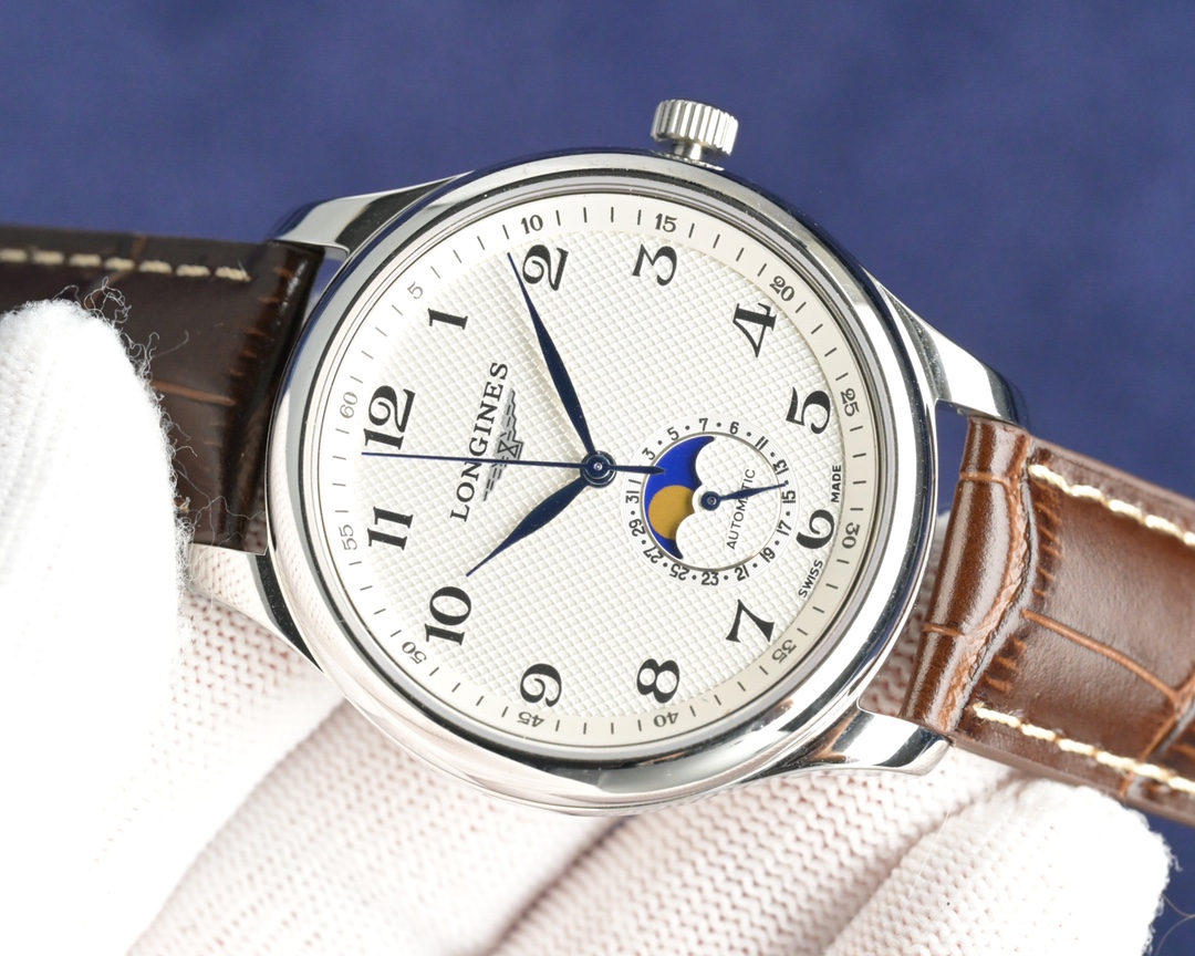 3-70.jpg Montre automatique Longines Master Collection 41 mm pour homme – Mouvement suisse de haute précision 1123527668