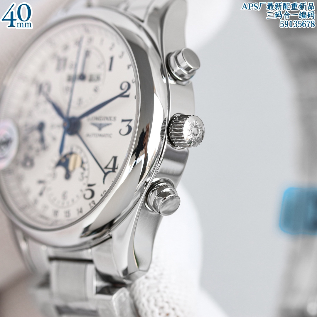 3-754.jpg Longines Master Collection Réplique de l’horloge à 8 aiguilles avec phases de lune – Super Clone 1:1 1151836416