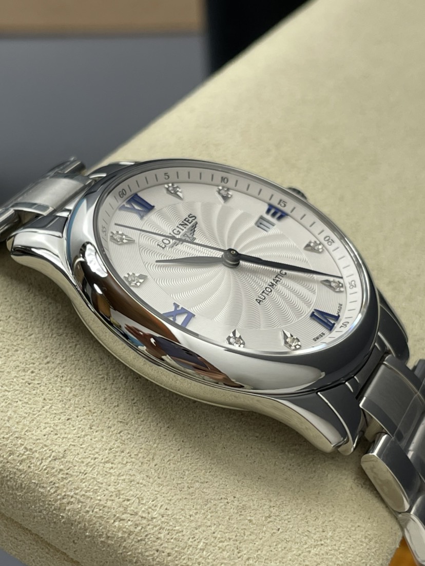 3-759.jpg Longines Master Collection 38 mm Cadran Blanc Automatique - Mouvement Suisse Classe AAA+ 1161663831