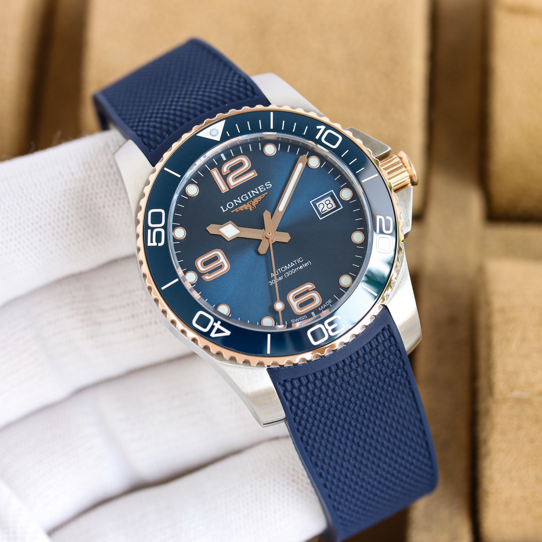 4-239.jpg Montre de plongée automatique Longines HydroConquest 41 mm – Mouvement suisse 1018019936
