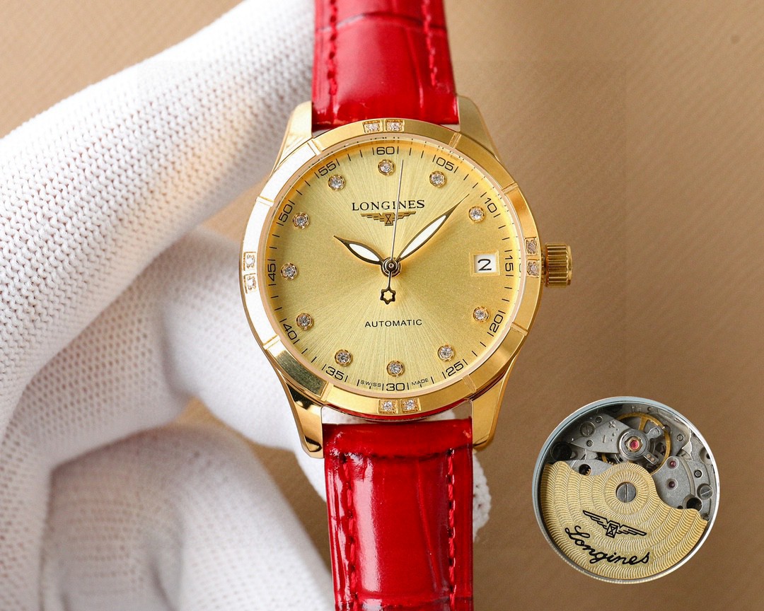 4-355.jpg Montre automatique pour femme Longines Elegance 33 mm – Mécanisme suisse 1131284462