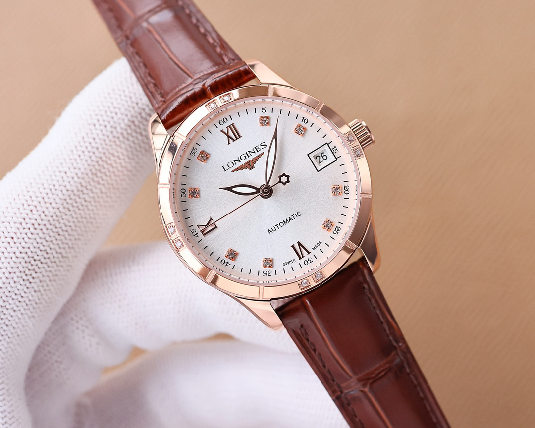4-417.jpg LONGINES Master Collection Super Clone Montre Femme - 995321037