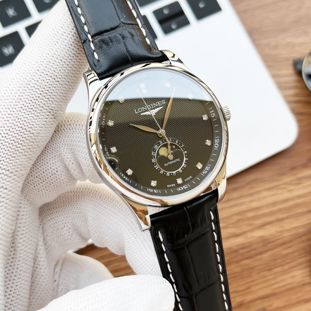 5-162.jpg Longines Master Collection 40 mm Réplique de luxe automatique Site digne de confiance - Mouvement suisse 1134097785