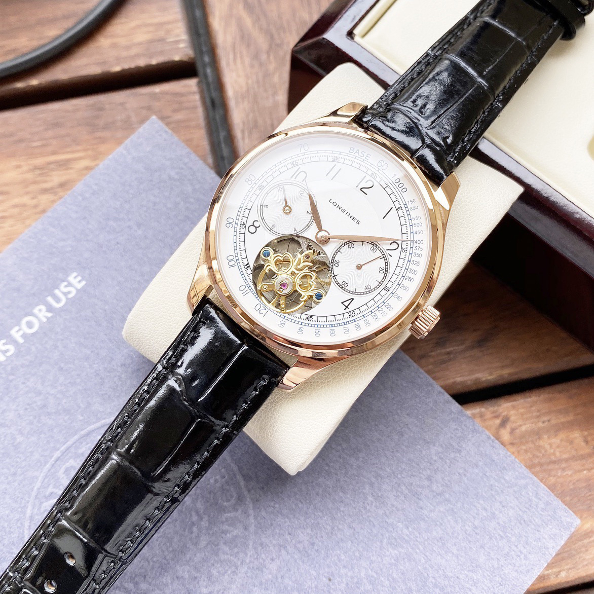 5-230.jpg Montre automatique pour homme Longines 42 mm – Mouvement suisse de haute qualité 1137411396