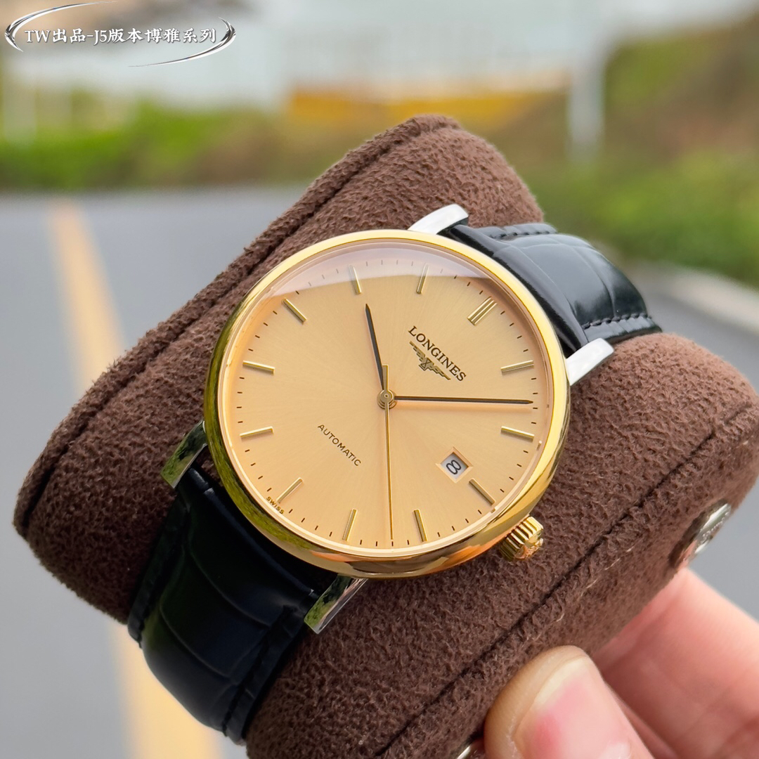 5-296.jpg Montre automatique pour homme Longines Couple Collection 39,5 mm - Mouvement suisse 993489437