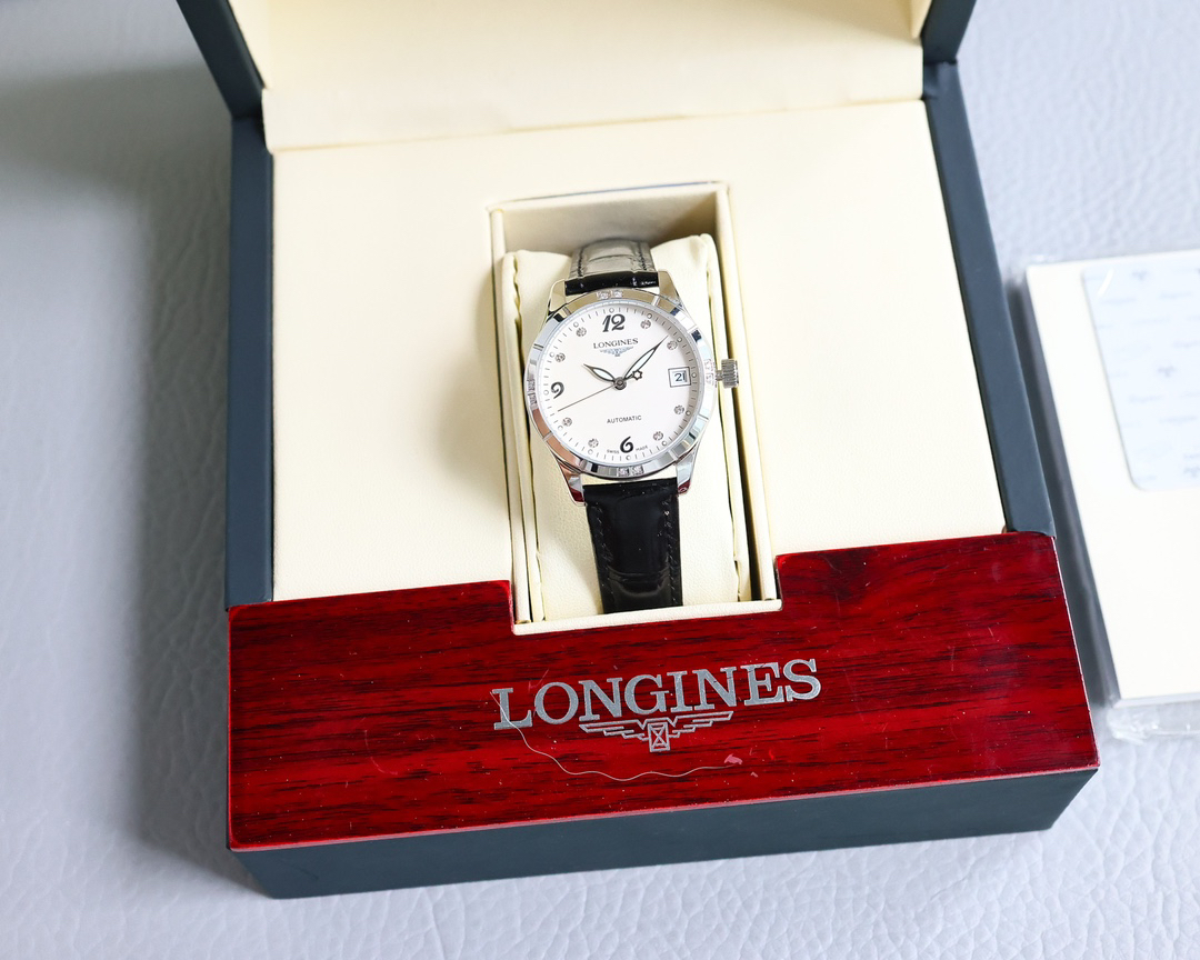 5-365.jpg Montre automatique Longines pour femme 33 mm - Mécanisme suisse 1134094753