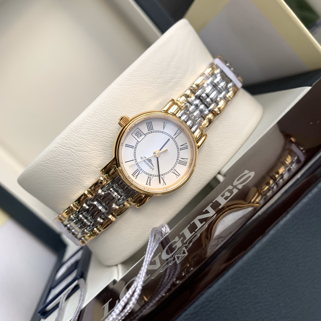 5-374.jpg Montre de couple élégante à quartz Longines 40 mm/24 mm – Artisanat suisse 1154471392