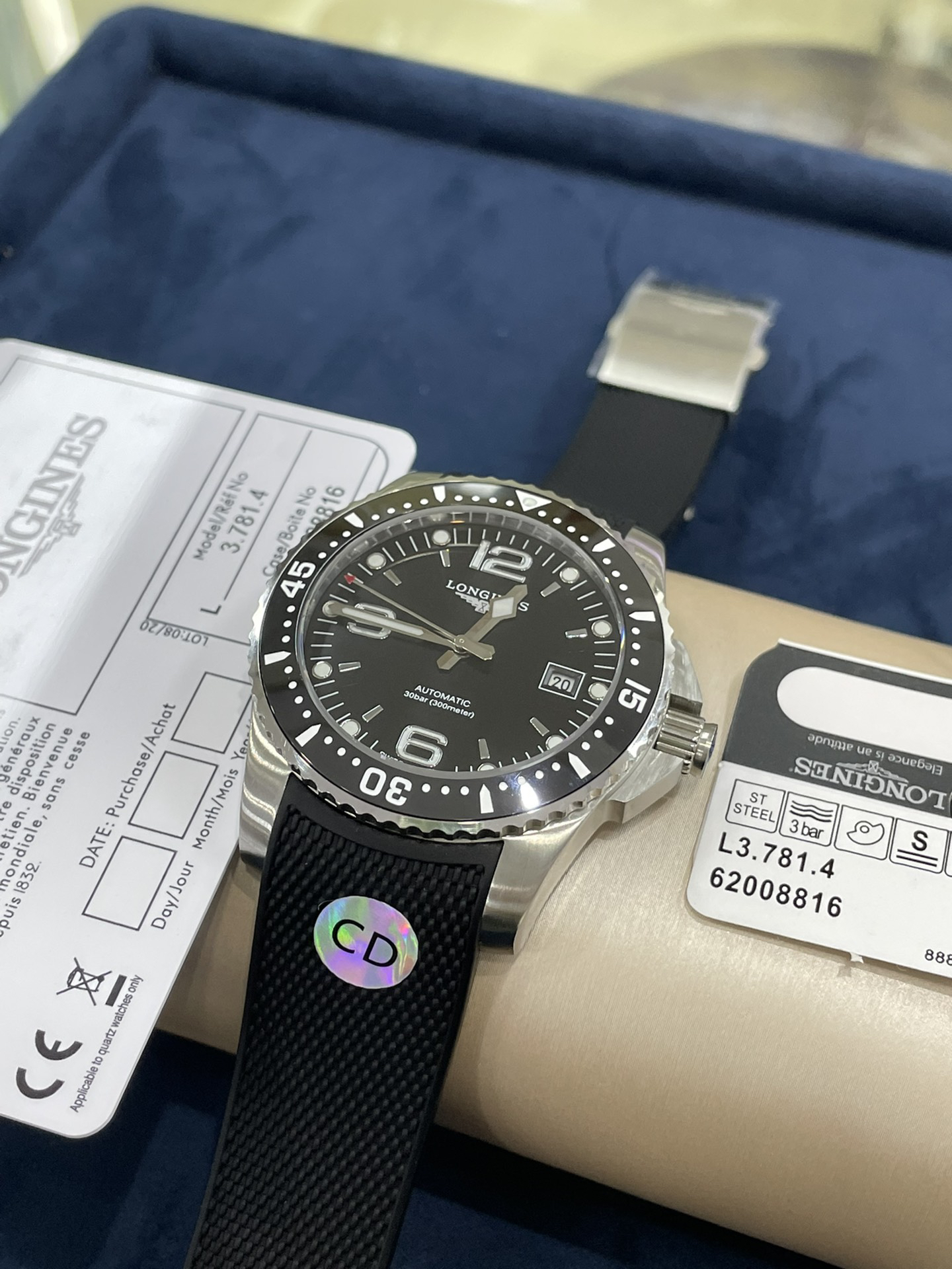 5-392.jpg Montre automatique Longines HydroConquest 40 mm – Précision suisse 994323280