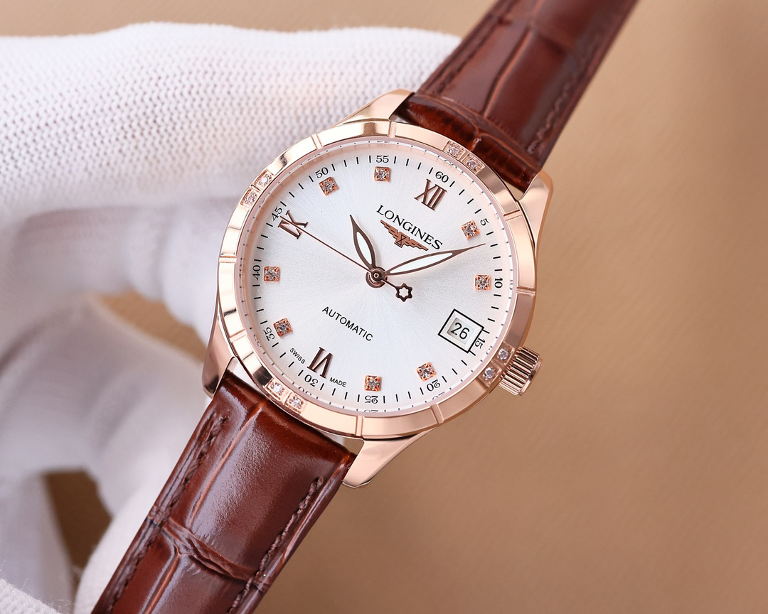 5-410.jpg LONGINES Master Collection Super Clone Montre Femme - 995321037