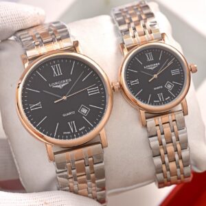 Montre à quartz Longines Elegant Couple Collection 40 mm - Qualité suisse 1136275928