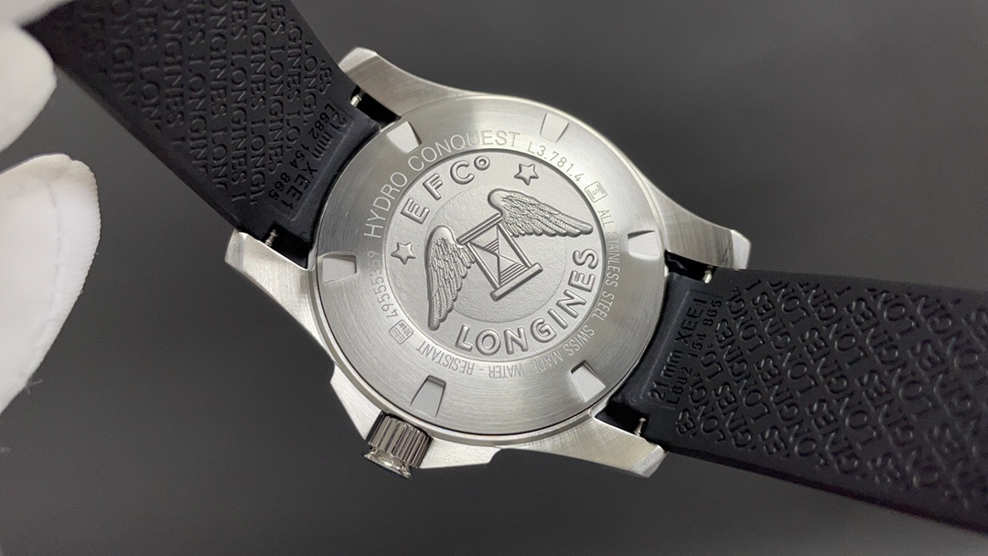 5-482.jpg Longines Conquest 41 mm lunette blanche cadran noir réplique montre 1 à 1 1128101425