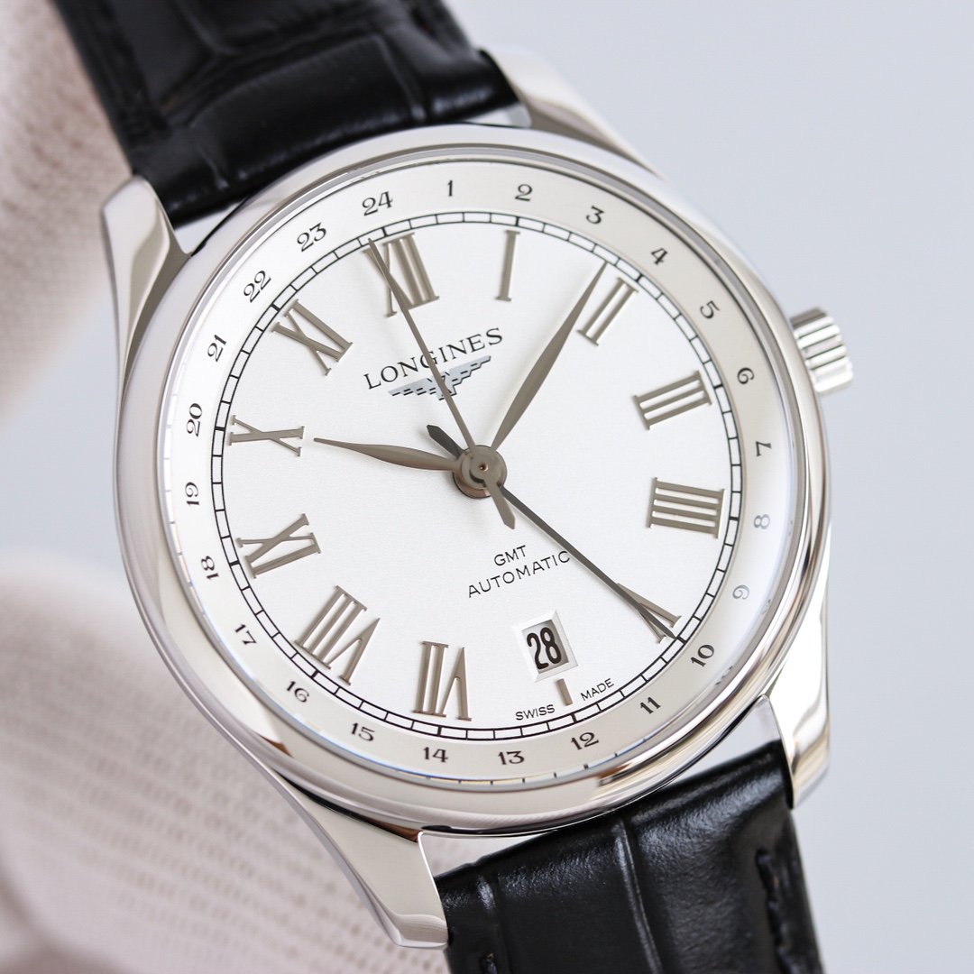 5-614.jpg Réplique de montre de luxe Longines Master Collection GMT avec mouvement suisse Super Clone 1:1 1137974222