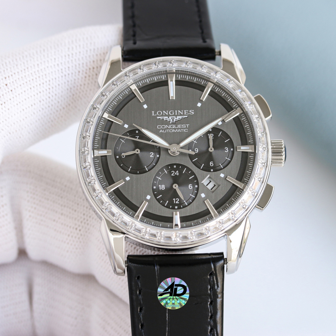 Montre longue automatique Longines HydroConquest 42 mm – Fabrication suisse 1128127696