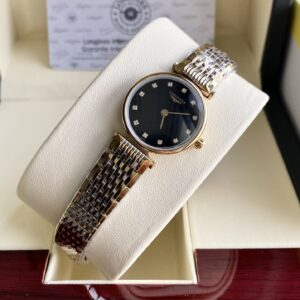Réplique de montre fiable collection Longines Dadelien Boîtier en acier inoxydable 316L - Quartz suisse 1159753723