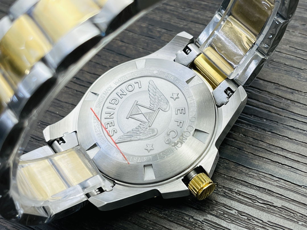 6-394.jpg Montre de plongée automatique Longines HydroConquest 41 mm - Mouvement suisse haut de gamme 1156728341
