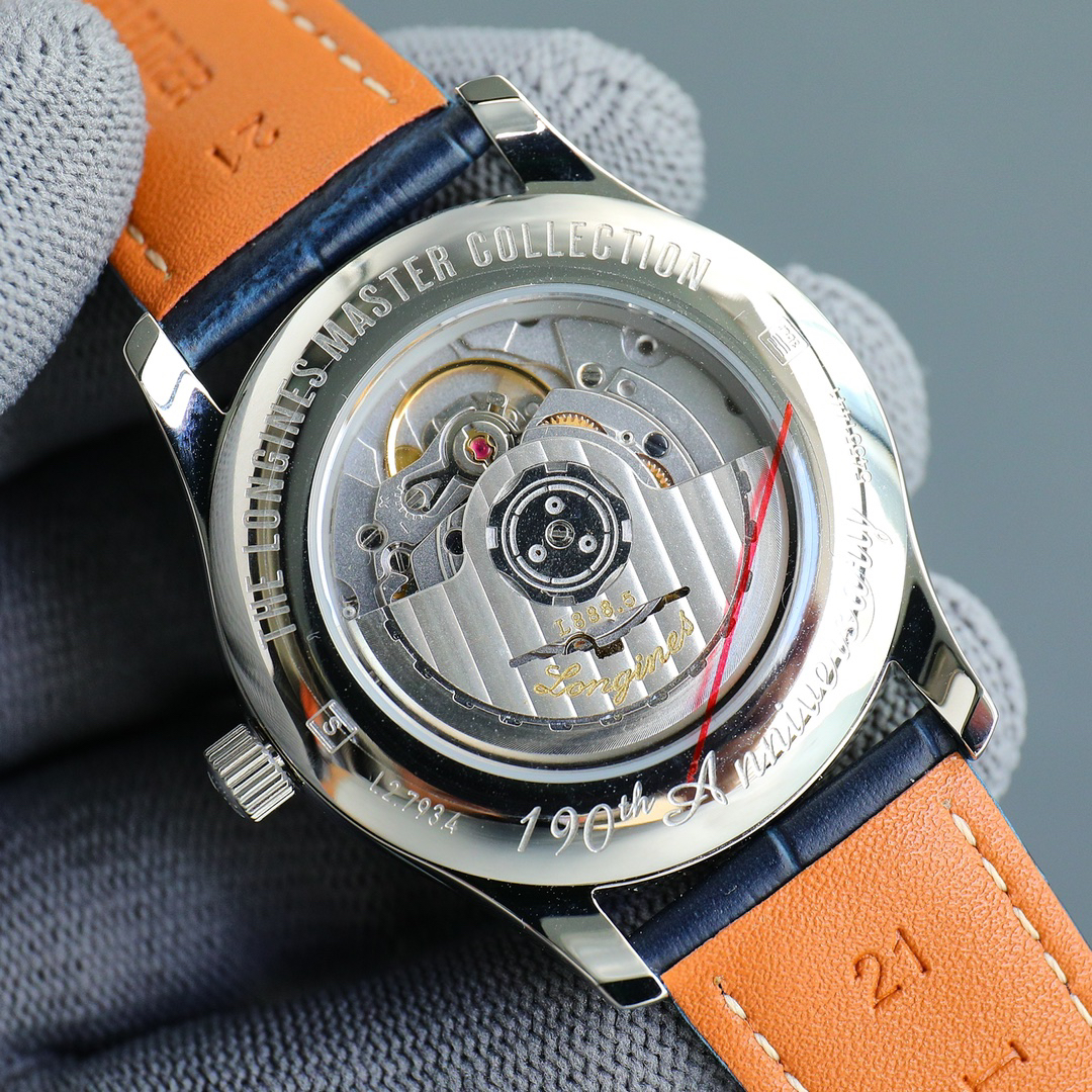 6-397.jpg Montre automatique de style Longines Traditional Series 40 mm - Mouvement suisse 1009092953