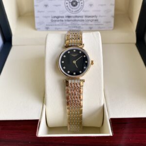 Réplique de montre fiable collection Longines Dadelien Boîtier en acier inoxydable 316L - Quartz suisse 1159753723