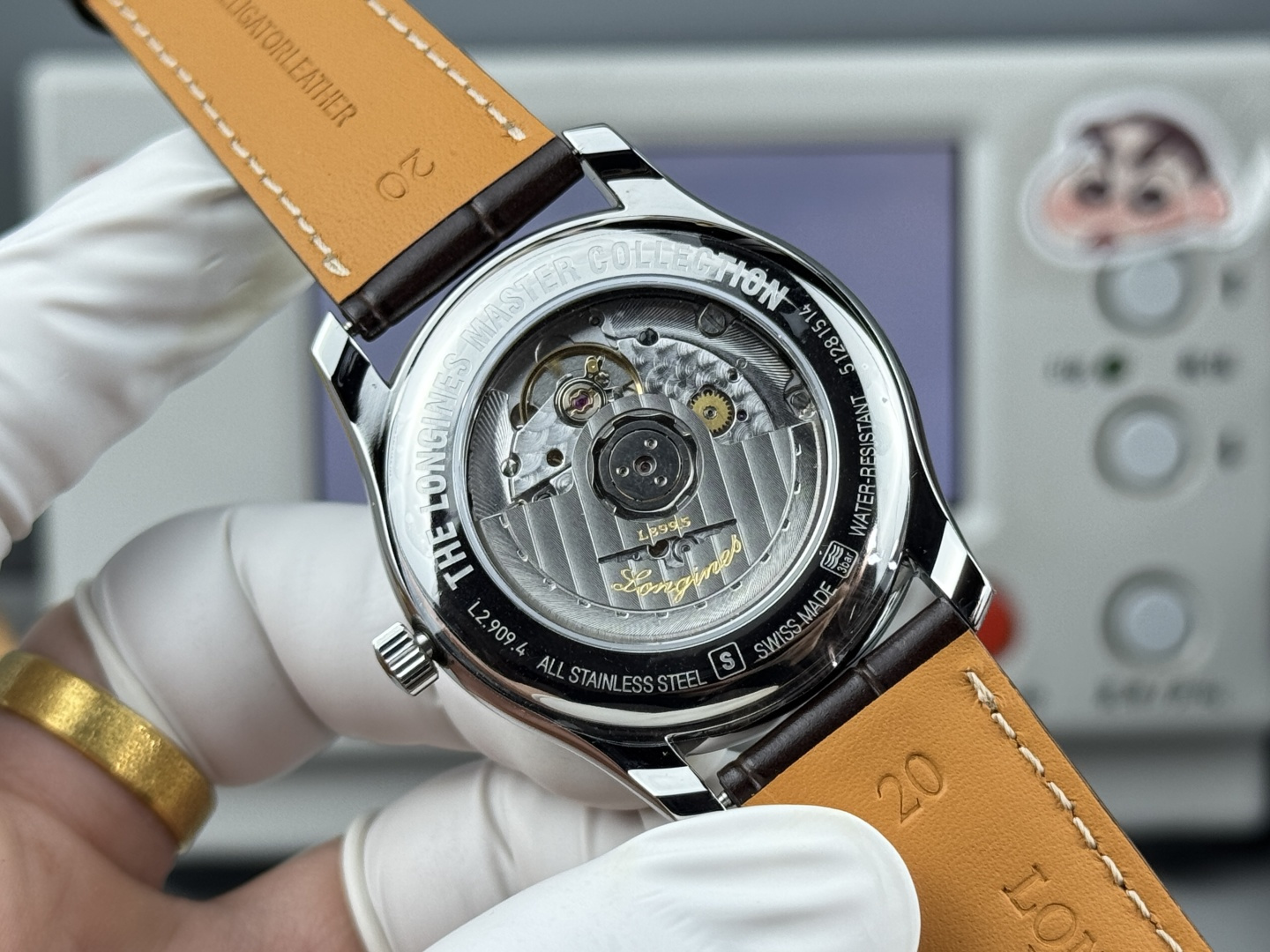 7-539.jpg Longines Master Collection 40 mm Automatique Phase de Lune Premium Suisse 1135389085