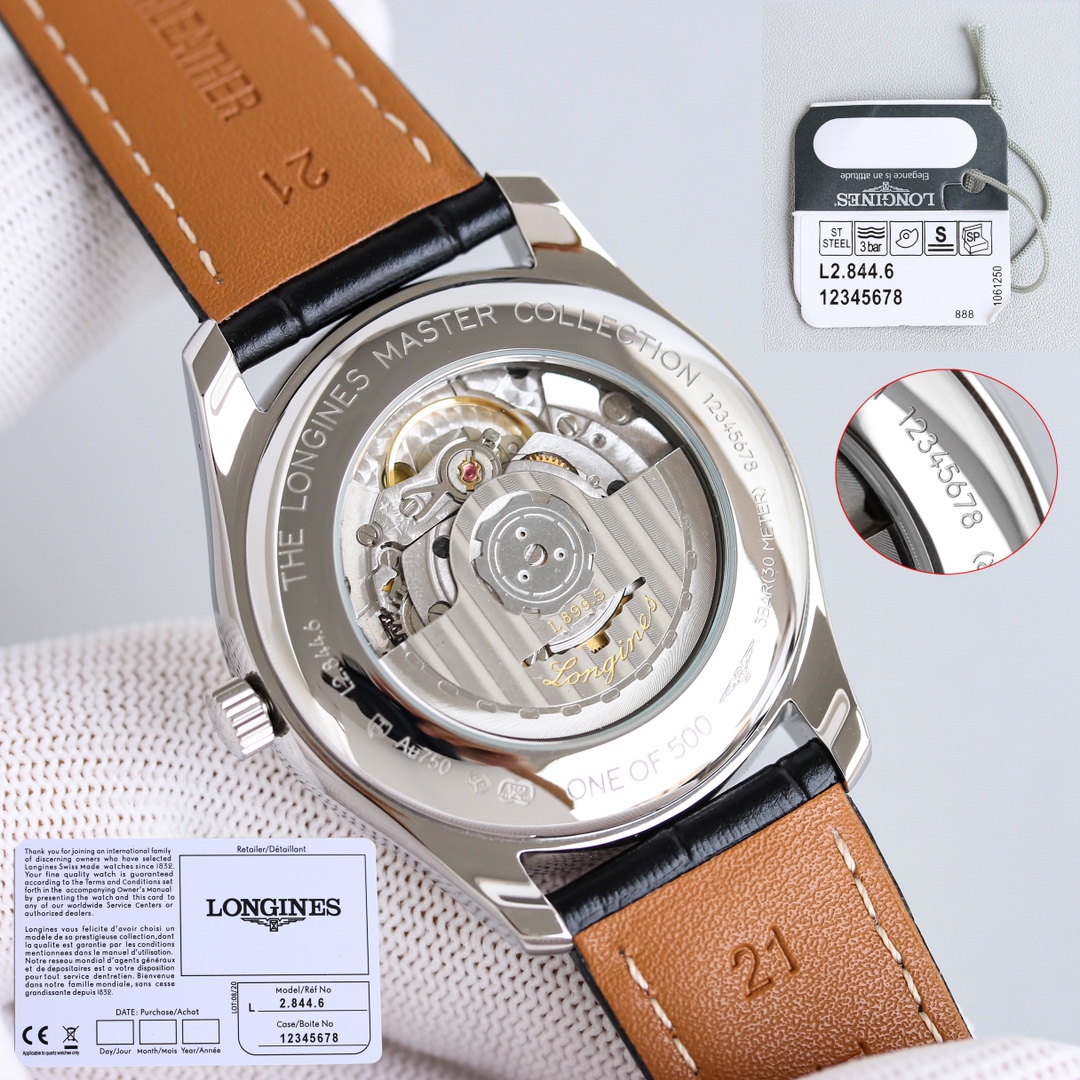 7-574.jpg Réplique de montre de luxe Longines Master Collection GMT avec mouvement suisse Super Clone 1:1 1137974222