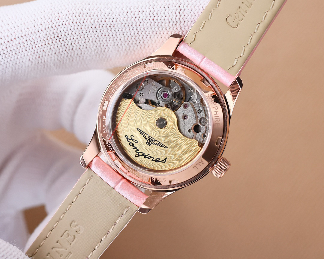 8-350.jpg LONGINES Master Collection Super Clone Montre Femme - 995321037