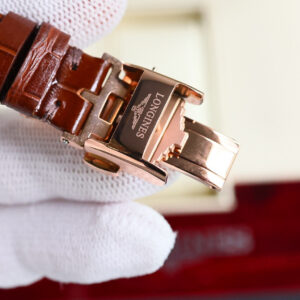 Montre automatique pour femme Longines Elegance 33 mm - Mouvement suisse 8215 1134094752