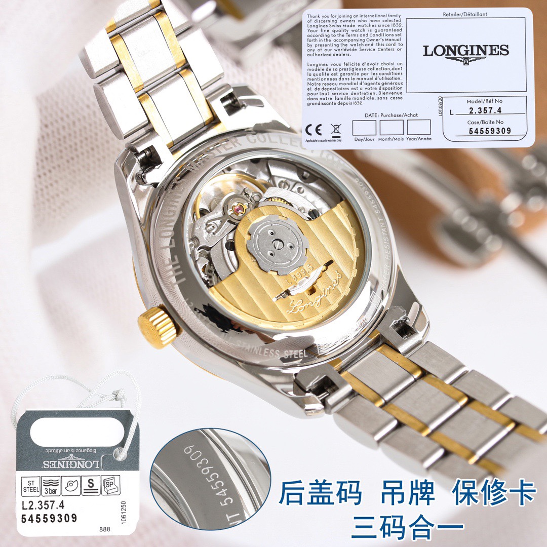 8-435.jpg Montre automatique Longines Master Collection 40 mm pour homme – Précision suisse 1048457779